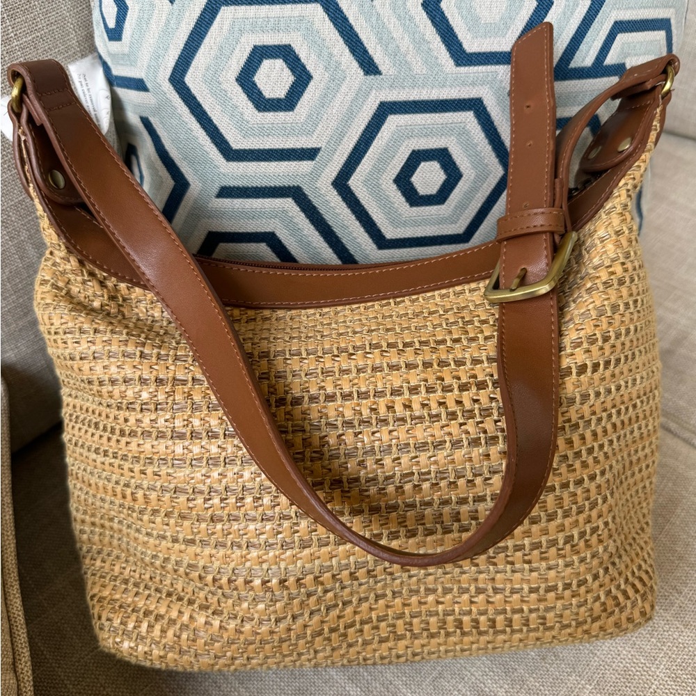 Relic by fossil raffia bag - Picture 4 of 12